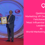 Qaddoo’s Marketing VP, Deepti Mehra, Felicitated As ‘Most Influential Marketing Leader’ At World Marketing Congress